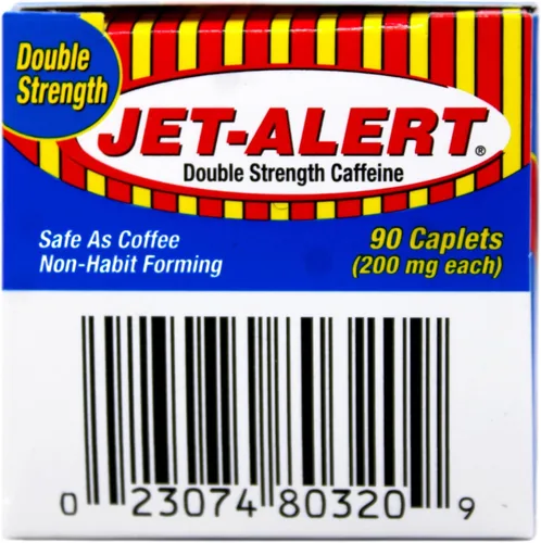 Vista 6 de Jet-Alert Cápsulas de cafeína de doble fuerza de 200 mg, 90 cápsulas, paquete de 3