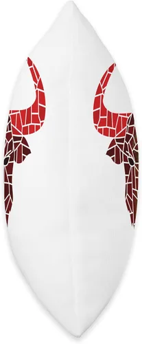 Vista 2 de Diseños San Fermín Bull Navarra Flag Disguised St Fermín Pride Viva San Fermín - Almohada de 16 x 16 pulgadas, multicolor