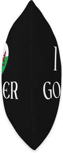 Vista 2 de I Love Gower Wales Flag Heart Dragon Welsh Throw Pillow