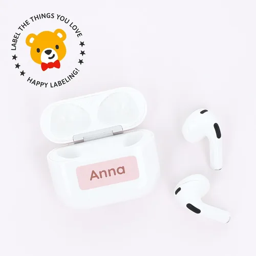 Vista 7 de TeddyLabels - Etiquetas para ropa para hogar de ancianos (60) – Etiquetas adhesivas con nombre para ropa y artículos personales. Etiquetas