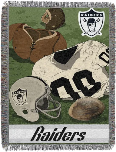 Vista 48 de Northwest NFL Woven Tapestry Wall Hanging, 48 x 60 Inches, Officially Licensed, Decorative Fringes