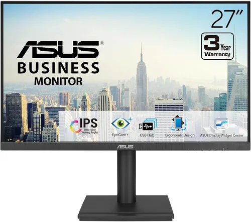 Vista 10 de ASUS Monitor de acoplamiento 1080P de 23.8 pulgadas (VA24ECPSN) - Full HD, IPS, 75Hz, sincronización adaptativa, altavoces, cuidado de los ojos, luz