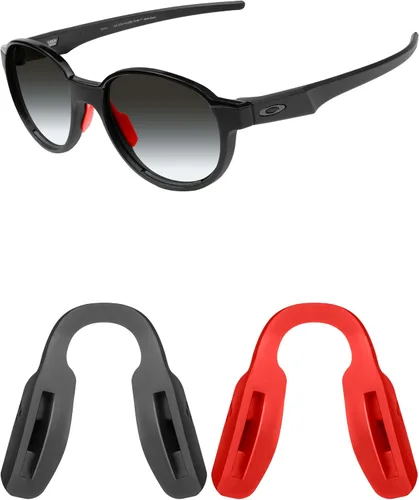 Vista 20 de Mryok Piezas de nariz de repuesto almohadillas de nariz para gafas Oakley Hex Jector OX8032 - Opciones Negro y Negro