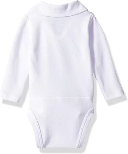 Vista 2 de Hanes baby-boys Ultimate Baby Flexy Knit Jogger With Polo Bodysuit and Short Sleeve Crew