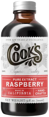 Vista 130 de Cook's, Sabor puro de vainilla sin alcohol, para cocinar, hornear, postres, extracto alternativo de vainilla de Madagascar sin alcohol, 8 onzas