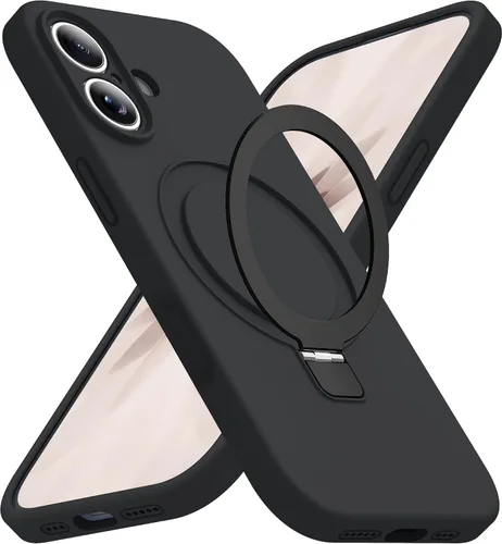 Vista 34 de Funda diseñada para iPhone 11 con soporte magnético invisible Compatible con Mag-Safe, a prueba de caídas de grado militar, a prueba de golpes