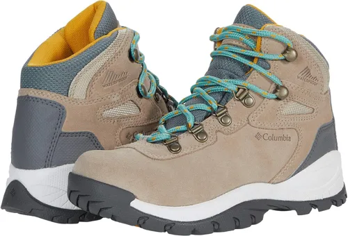 Vista 18 de Columbia Botas de senderismo discontinuas Newton Ridge Plus impermeables para mujer Alce/Montaña Rojo
