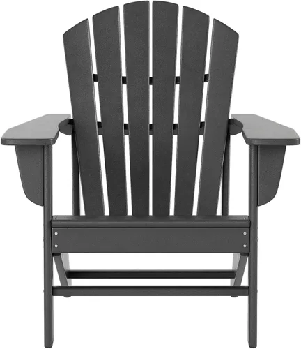 Vista 41 de WestinTrends Dylan - Silla Adirondack para exteriores (juego de 2), color blanco