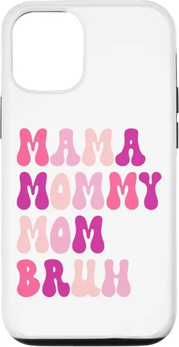 Vista 28 de Ma Mama Mommy Mom Bruh Funny Boy Mom Mothers Day Case for iPhone 17