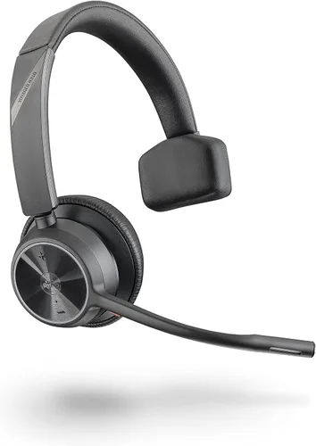 Vista 6 de Poly - Auriculares inalámbricos Voyager 4310 UC (Plantronics) - Auricular de una sola oreja con micrófono Boom - Conéctate a PC/Mac a través