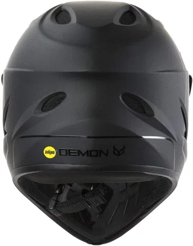Vista 3 de DEMON UNITED Podium - Casco integral para bicicleta de montaña, color negro, incluye tecnología MIPS