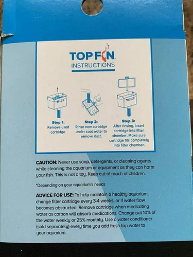 Vista 3 de Top Fin Тор Fіn Fіsh Тank Еlеmеnt Fіltег Сaгbоn Сaгtгіdgеs ЕF-S 6 Моnth Suрlу 2.1 х 3.7