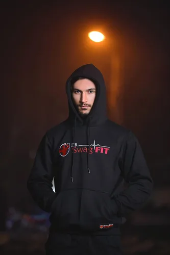 Vista 6 de Dr. SwagFit Sudadera clásica unisex para adultos