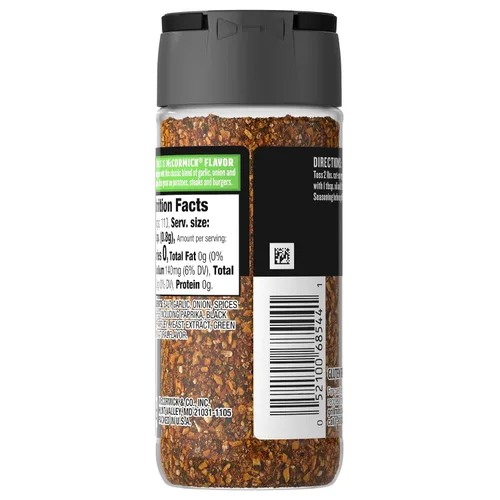 Vista 25 de McCormick Grill Mates Condimento para verduras de jardín, 3.12 oz