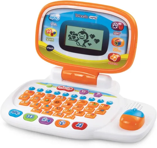 Vista 2 de VTech bolsa and Go Laptop, Anaranjado