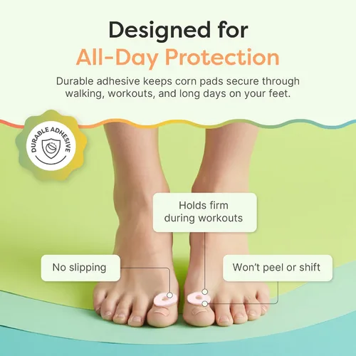Vista 4 de ZenToes Almohadillas de tratamiento impermeables para dedos y pies (36 unidades) Waterproof & breathable protection for sensitive skin helps