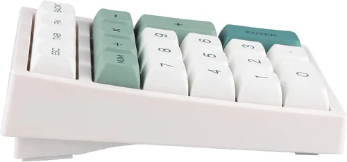 Vista 7 de EPOMAKER TH21 - Numpad mecánico para juegos mecánico RGB programable de 21 teclas de intercambio en caliente de 2.4 GHzBluetooth 5.0con perfil XDA