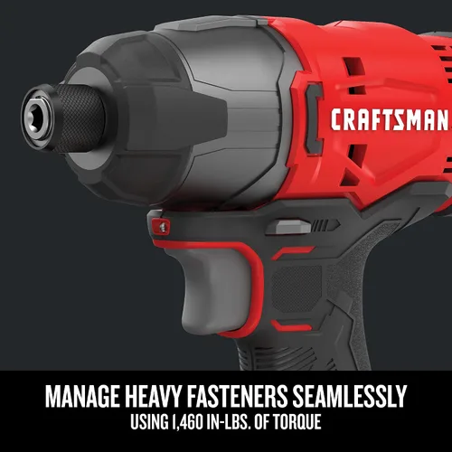 Vista 9 de CRAFTSMAN V20 MAX Kit combinado de herramientas eléctricas, juego de herramientas eléctricas inalámbricas de 4 herramientas (CMCK401D2AM)