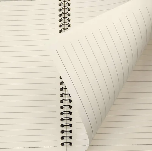 Vista 6 de YYaaloa 4-Pack A5 Lined Sketch Book Soft Cover Spiral Notebooks Journals 120 Pages 5.7" x 8.3" Cream colored paper (A5 Lined 4 color 4pcs)