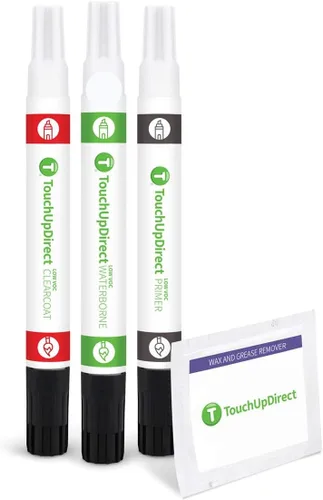 Vista 130 de TouchUpDirect 300 Alpine White III - Aerosol de pintura de retoque compatible con BMW Exact Match - Kit esencial