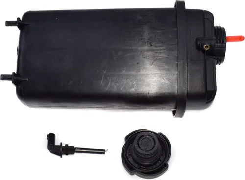 Vista 4 de Tanque de expansión de refrigerante y tapa + sensor de nivel para BMW E39 E38 E31 540 735 740 850