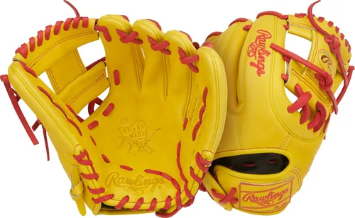 Vista 12 de Rawlings Guantes de béisbol Heart of The Hide Modelos juveniles de ajuste de contorno Desmontaje avanzado Tamaños de 11.5 a 12.5 pulgadas