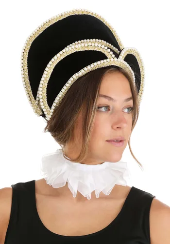 Vista 2 de Kit de Disfraz de Reina Isabel I para Mujer Multicolor