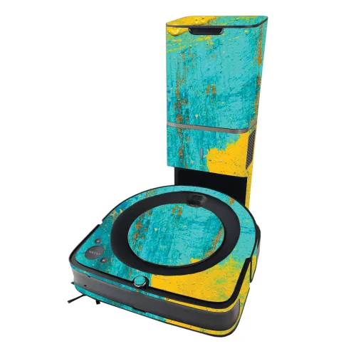 Vista 11 de MIGHTY SKINS MightySkins Skin compatible con iRobot Roomba s9+ Vacuum - Negro abstracto Funda protectora y única de vinilo Fácil de aplicar