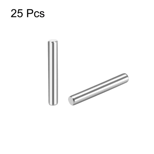 Vista 2 de uxcell Pasador de clavija de acero inoxidable 304 de 0.059 x 0.394 in (aproximadamente 1/16 pulgadas) para litera, para litera, para cama, 25