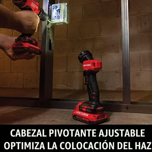 Vista 11 de CRAFTSMAN V20 Kit combinado de herramientas eléctricas inalámbricas de 4 herramientas con 2 baterías y cargador (CMCK400D2)
