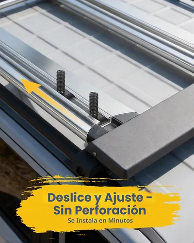 Vista 7 de Anclaje de amarre de montaje en T para portaequipajes de techo, perno de ojo en forma de anillo M8 resistente, tuercas de ojo en T de acero