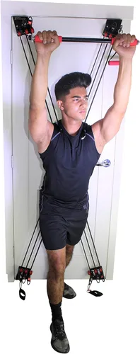 Vista 6 de FACTOR X POR UN CUERPO MÁS FUERTE MÁS WEIERTE. RESULTADOS MÁS RÁPIDOS. EL SISTEMA DE ENTRENAMIENTO TOTAL DEL CUERPO QUE SE ATA A CUALQUIER PUERTA.