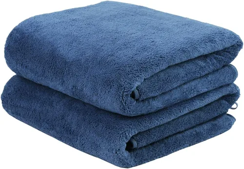 Vista 58 de JML - Toallas de baño de microfibra de gran tamaño (30 x 60 pulgadas), suaves, súper absorbentes y de secado rápido, multiusos para deportes