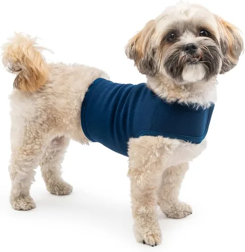 Vista 8 de Camisa Mellow Shirt para calmar la ansiedad de perros, Cypress