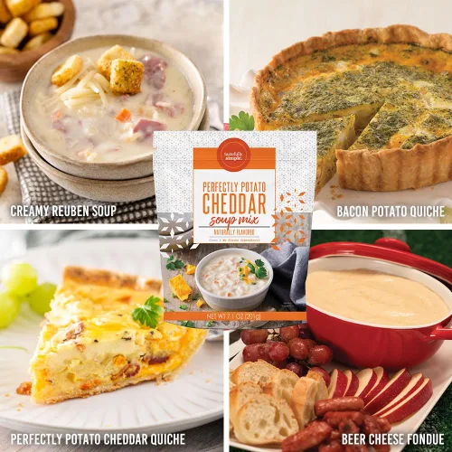 Vista 5 de Tastefully Simple Sopa de papa cheddar Perfectamente, 7.1 onzas