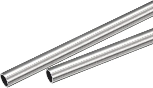 Vista 11 de uxcell Tubo capilar del acero inoxidable 304, tubería gruesa del metal de la longitud de la pared de 820.2 ft m del OD 18.0 ft m x 0.7 ft m