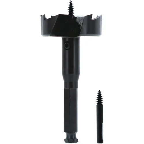 Vista 3 de Diablo SPEEDemon DSF1500 - Broca de alimentación automática de 2 cortadores, 2 cabezales de corte, perforación rápida de agujeros en madera limpia