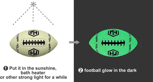 Vista 2 de Balón Holográfico Luminoso Iluminado Reflectante para Juegos Nocturnos y Entrenamiento, Brilla en la Oscuridad, Gran Regalo de Juguetes de Fútbol