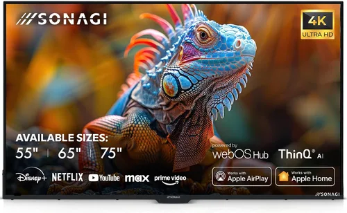 Vista 8 de SONAGI Orion - Televisor de 55 pulgadas para exteriores, televisor
