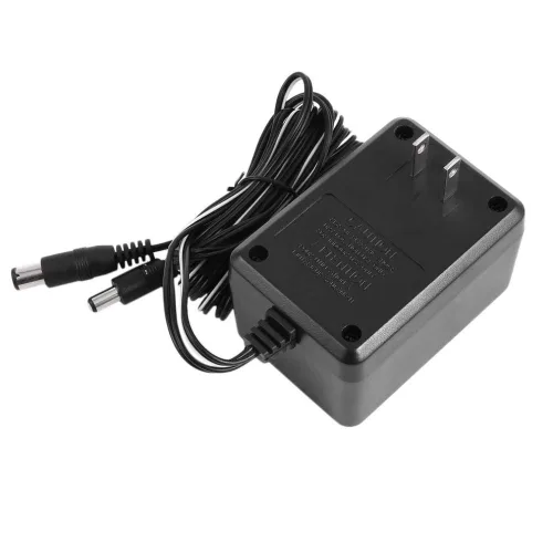Vista 3 de CHILDMORY Power Supply AC Power Adapter Cord 3 in 1 US Plug with AV cable for NES US Version, SNES, Genesis Console
