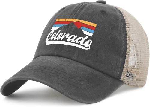 Vista 2 de Sefgaen Gorra Colorado Mountains Gorra Mujer Dad Sombreros con Sombrero de Diseño
