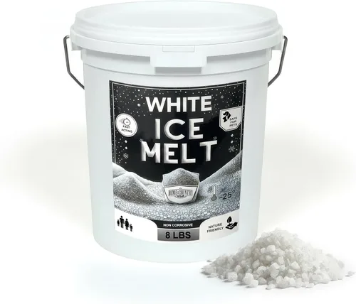 Vista 12 de Peach Country Blue Ice Melt -25°F Efectivo, anticongelante seguro para mascotas y ecológico, gránulos de acción rápida para entradas de vehículos