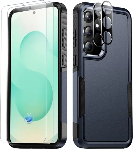 Vista 23 de SPIDERCASE Funda diseñada para Samsung Galaxy S25, [protección contra caídas de grado militar de 10 pies], paquete de 2