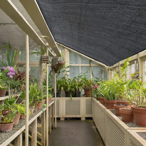 Vista 5 de Keten Tela de Sombra para Jardín 40%, Lona de Malla HDPE de 10x12 Pies con Ojales Mejorados, Sombras Solares Exteriores Resistentes a UV