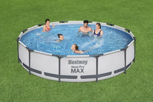 Vista 2 de Bestway Steel Pro MAX - Juego de piscina de tierra de 1 pie x 30 pulgadas