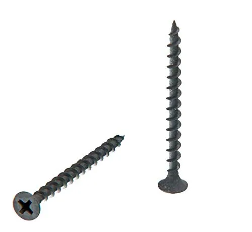 Vista 3 de Senco 07A200P Duraspin #7 por 2" Tornillo de yeso a madera (1, 000 por caja), gris