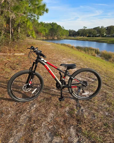 Vista 5 de Glerc Bicicleta de montaña para niños de 20, 24 y 26 pulgadas, bicicleta de montaña para niños y niñas a partir de 6 años, bicicleta Skyline de 21