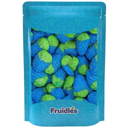 Vista 8 de Fruidles Sour Wild - Caramelos de gomitas de frambuesa, suaves y masticables, sin grasa (1 libra)