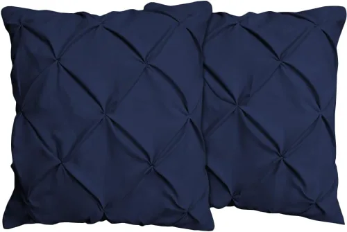 Vista 14 de beddingstar - Juego de fundas de almohada plisadas de 2 a 600 hilos, 100 % algodón egipcio, magníficas fundas de almohada decorativas
