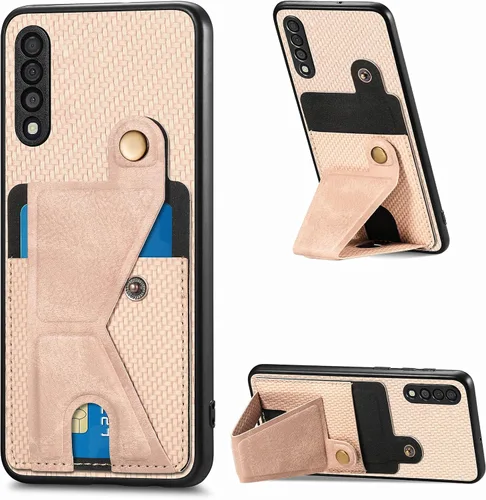 Vista 148 de Funda para Oppo K10x / OnePlus Nord CE 2 Lite 5G Funda para Realme 9 5G / 9 Pro / Q5 / V25 Funda de piel sintética con ranuras para tarjetas